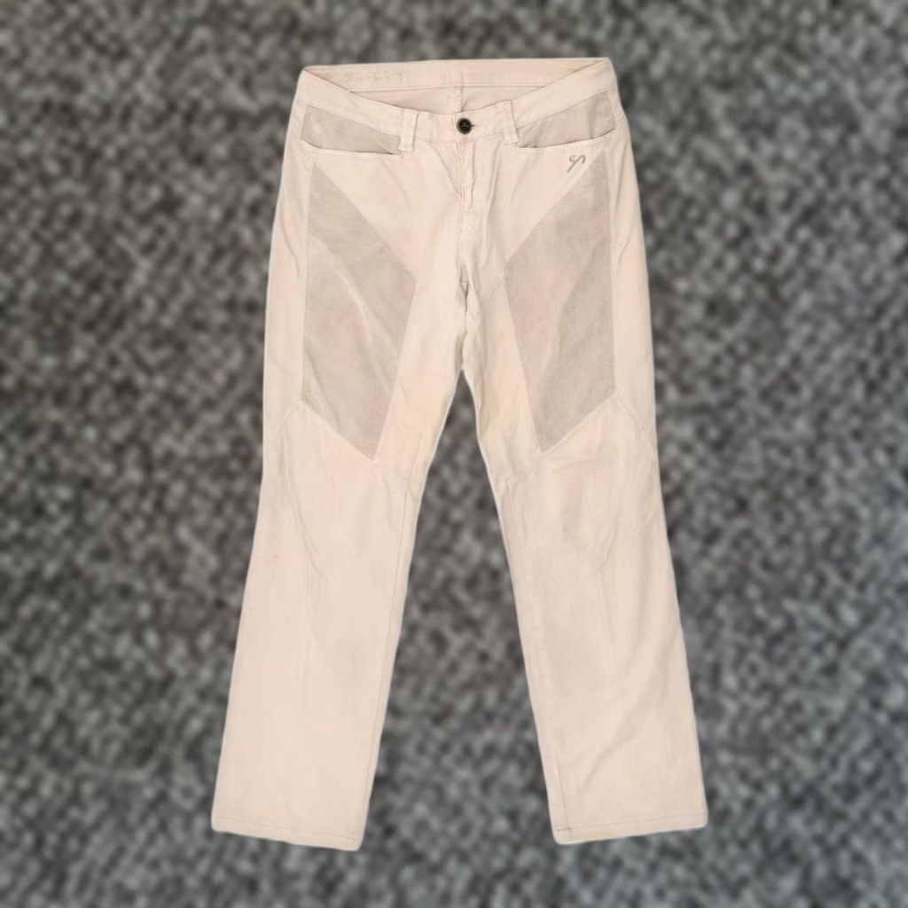 Vintage 9.2 BY CARLO CHIONNA Womens Straight Casual Trousers Grey W30 L30 Size 30" / US 8 / IT 44 - 1 Thumbnail