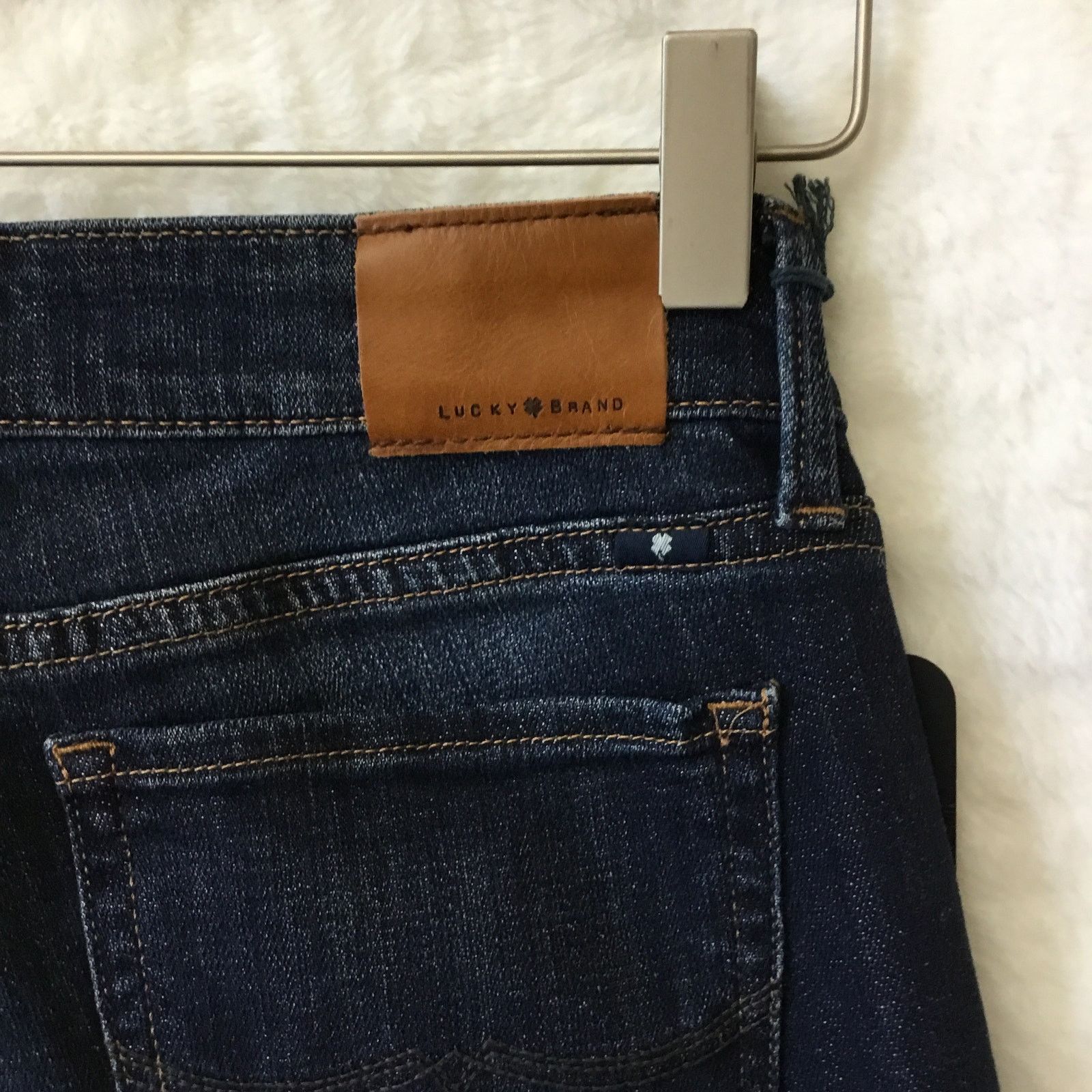 Lucky Brand Lucky Brand Blue Lolita Mid-Rise Skinny Jeans Size 27" / US 4 / IT 40 - 6 Thumbnail