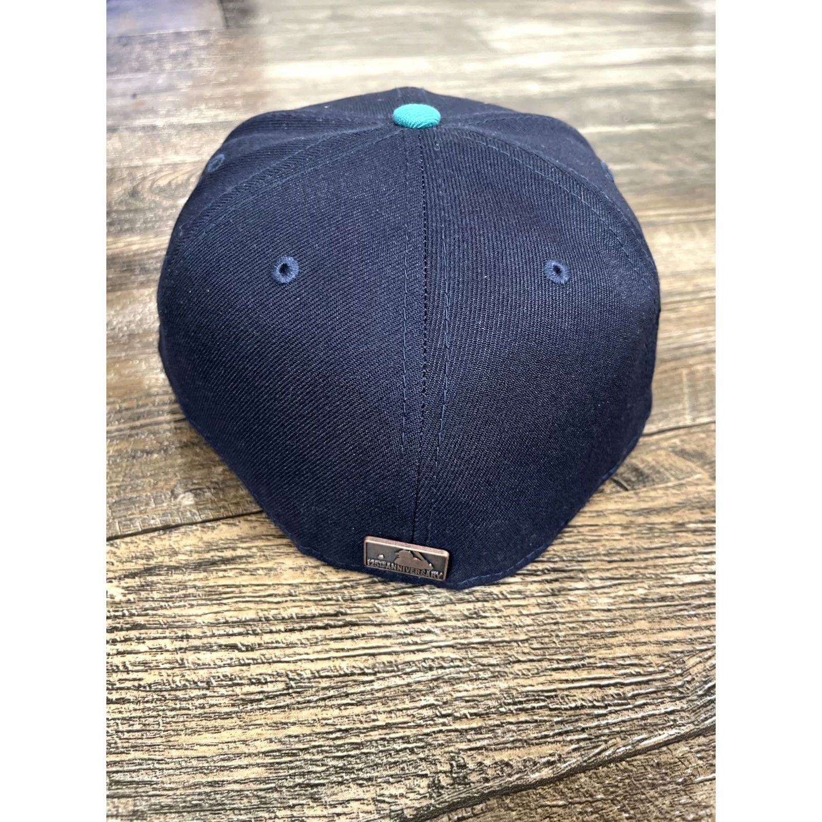 New Era New Era Seattle Mariners 125th Anniversary Hat Cap Black/Blue 7 1/2 Men Green Baseball Cap Mariners 125th Anniversary Mens Cap Size ONE SIZE - 4 Thumbnail