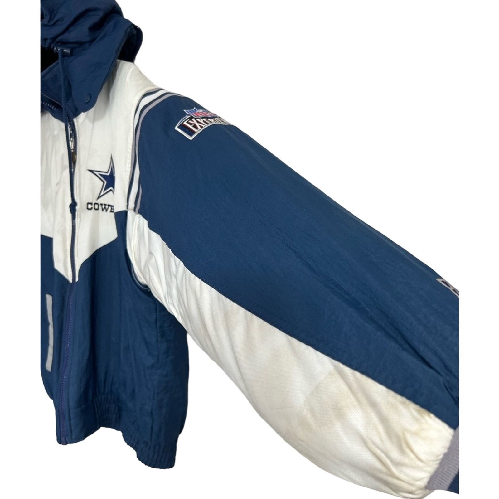 Pro Player Vintage 90s NFL Pro Player Dallas Cowboys Puffer Jacket MENS Size US S / EU 44-46 / 1 - 3 Thumbnail