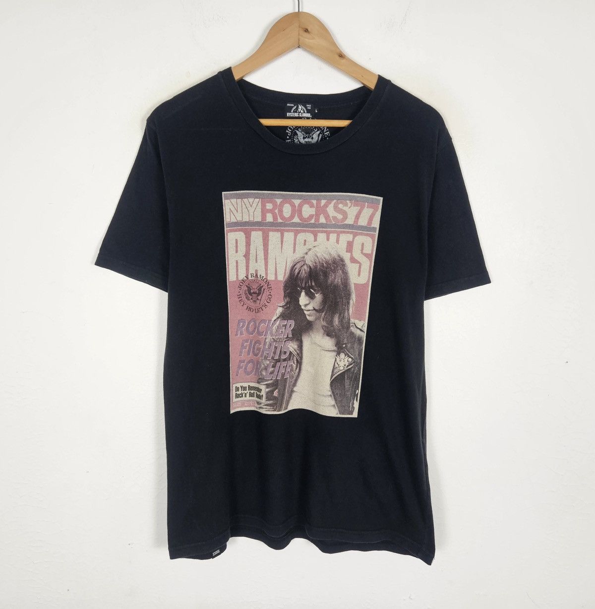 Hysteric Glamour Joey Ramones Hysteric Glamour Hey Ho Let’s Go shirt Size US L / EU 52-54 / 3 - 3 Thumbnail