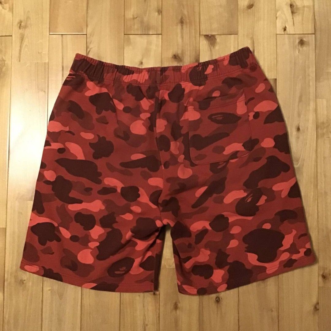 Bape BAPE Shark sweat shorts Red camo a bathing ape ★size XL Size US 36 / EU 52 - 3 Thumbnail