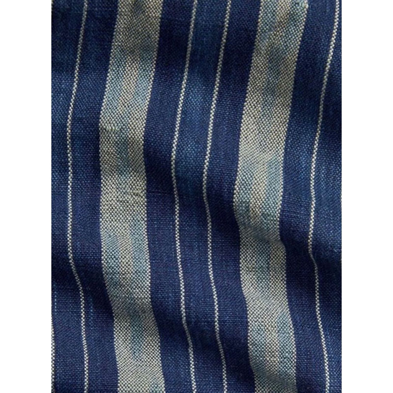 Ralph Lauren RRL Ralph Lauren Scarf One Size Indigo Cotton Hand Woven Striped Unisex New Size ONE SIZE - 3 Thumbnail