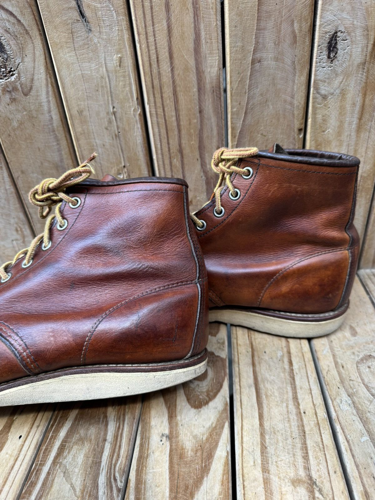 Red Wing Red Wing Heritage 875 Moc Toe Brown Boots USA 9.5 E2 UK 8.5 Size US 9.5 / EU 42-43 - 13 Thumbnail