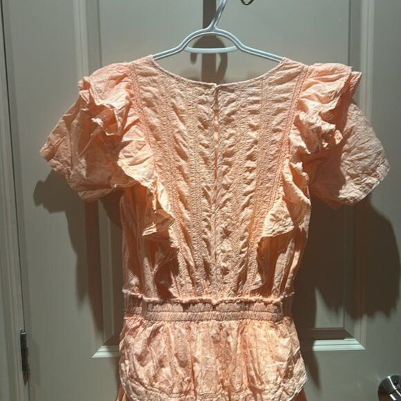 LoveShackFancy LOVE SHACK FANCY Natasha lace-trimmed cotton mini dress Size M / US 6-8 / IT 42-44 - 8 Thumbnail