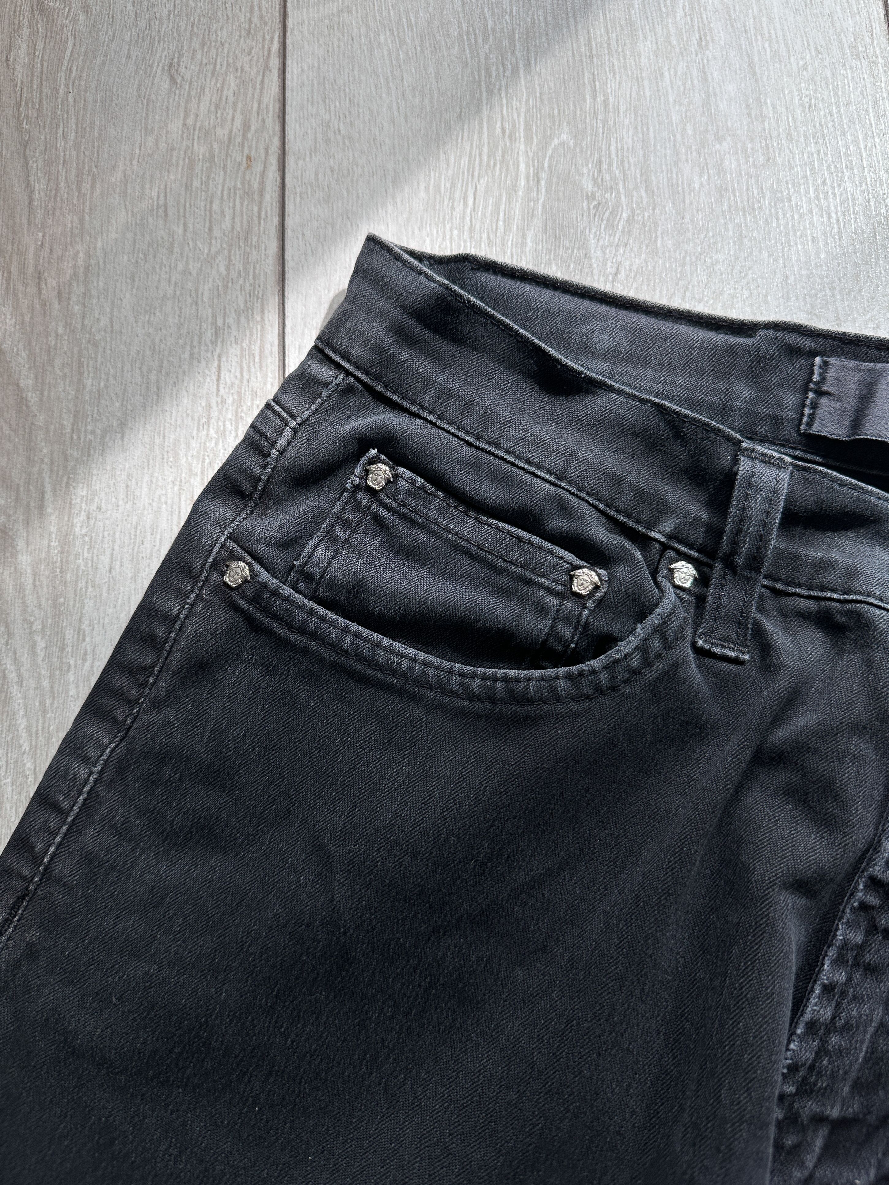 Versace Jeans Couture Vintage Versace Jeans Couture Gray Denim Jeans Pants Size US 30 / EU 46 - 7 Thumbnail