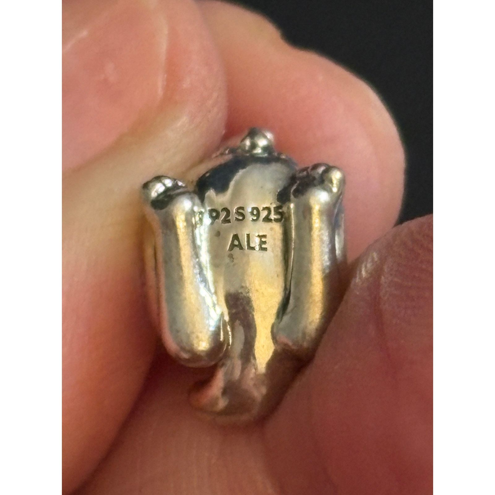 Other Pandora Kangaroo With Joey Charm PS 925 ALE Sterling Silver Size ONE SIZE - 3 Thumbnail