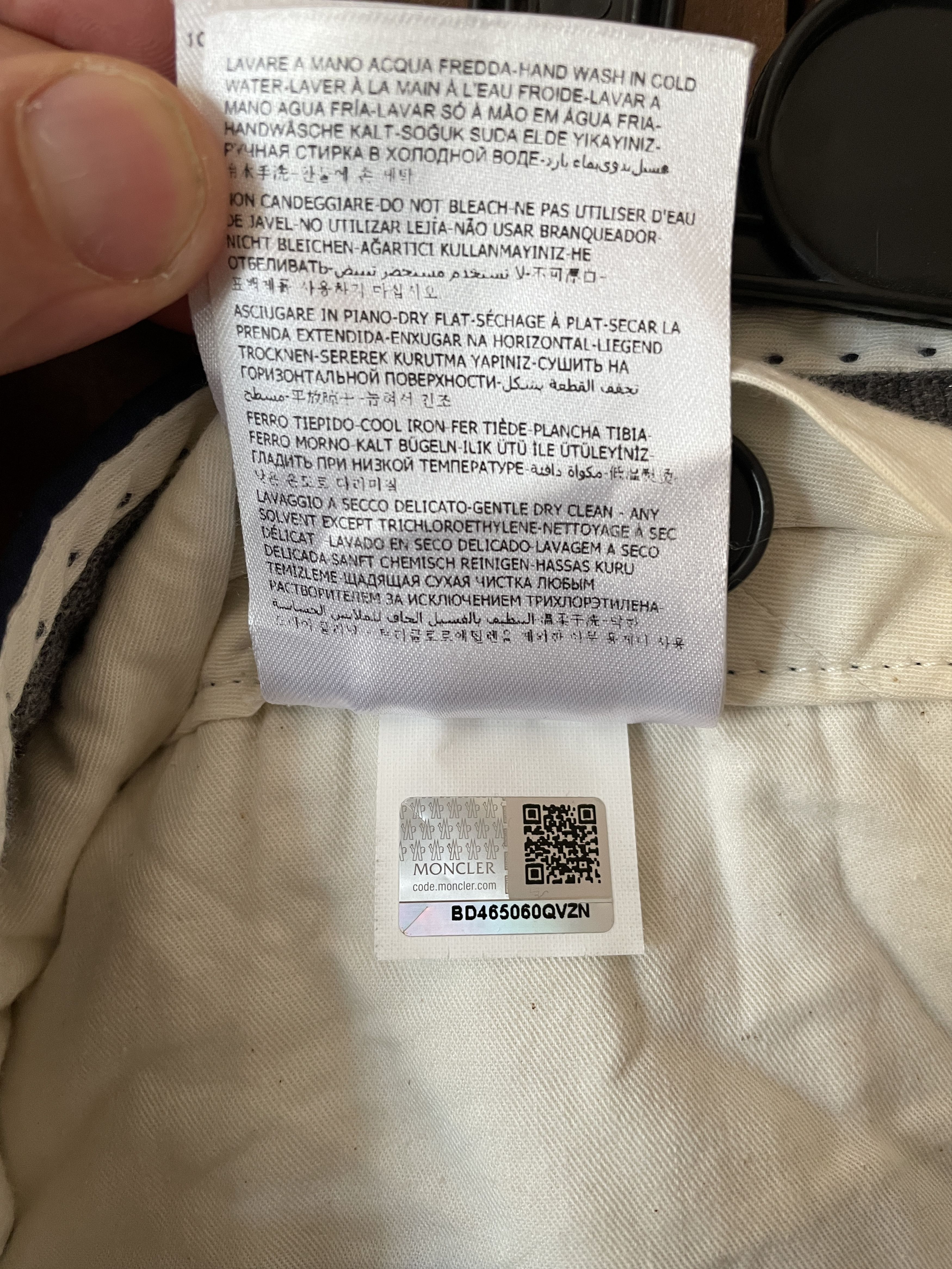 Designer × Moncler Moncler Pantalone Sportivo Dress Pants Blue 54 XL Size US 38 / EU 54 - 13 Thumbnail