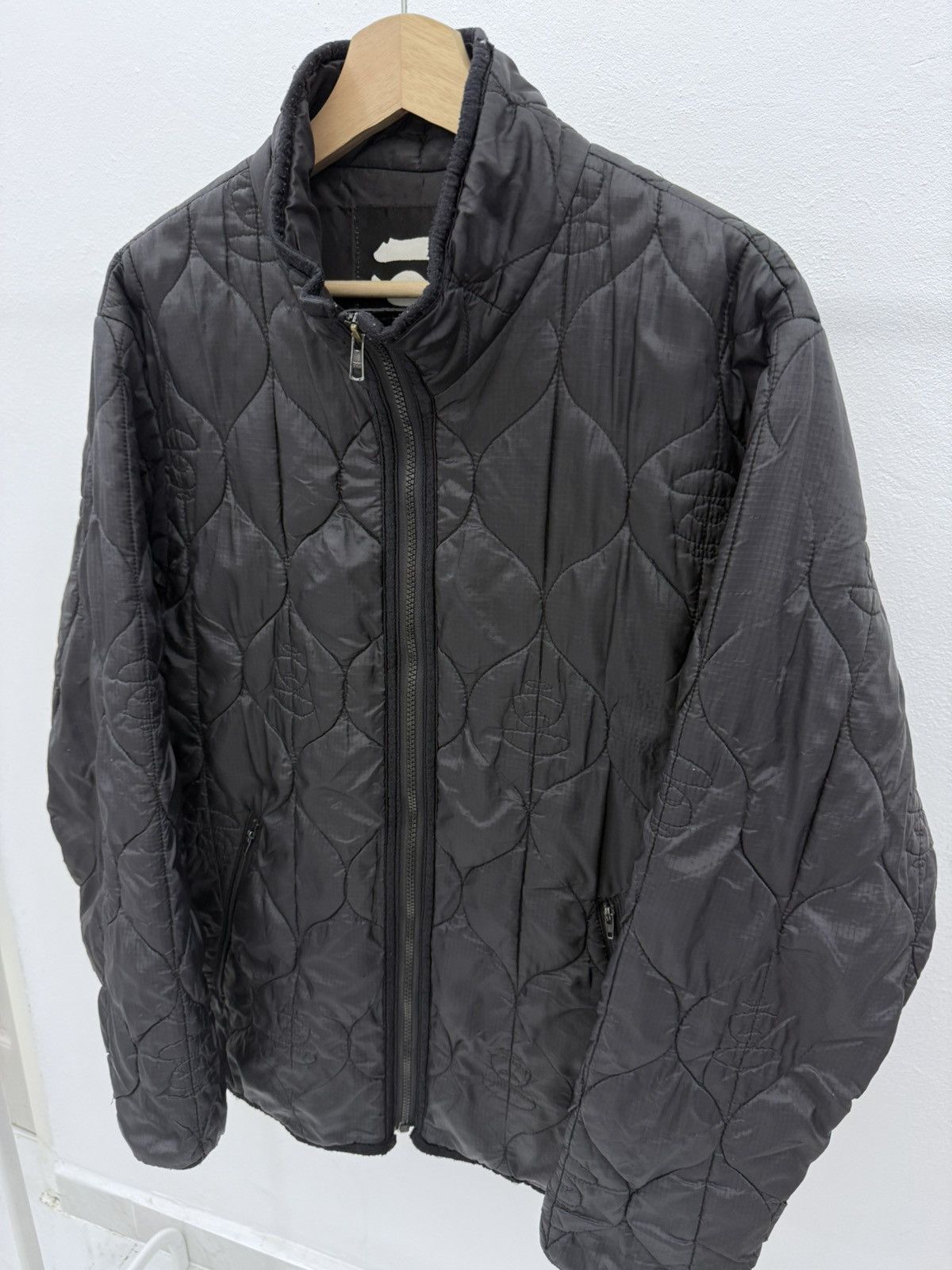 Bape 💥RARE💥90’s BAPE Quilted Repeating Ape Logo Stitched Jacket Size US M / EU 48-50 / 2 - 2 Thumbnail