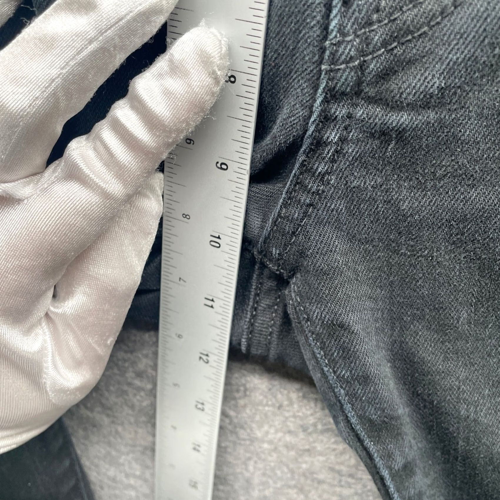 Uniqlo Uniqlo Jeans Slim Stretch Selvedge Mens 32x32 Black Slim Fit Denim 5-Pocket Straight Vintage No Size US 32 / EU 48 - 7 Thumbnail