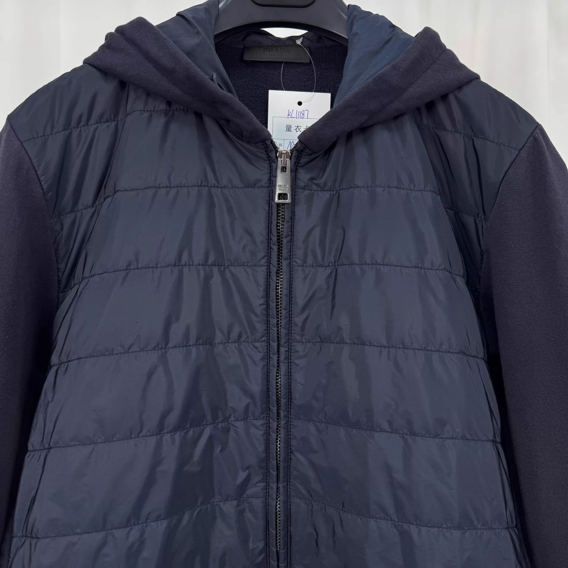 Prada Prada Logo Nylon Paneled Down Jacket M 98 New Size M / US 6-8 / IT 42-44 - 3 Thumbnail