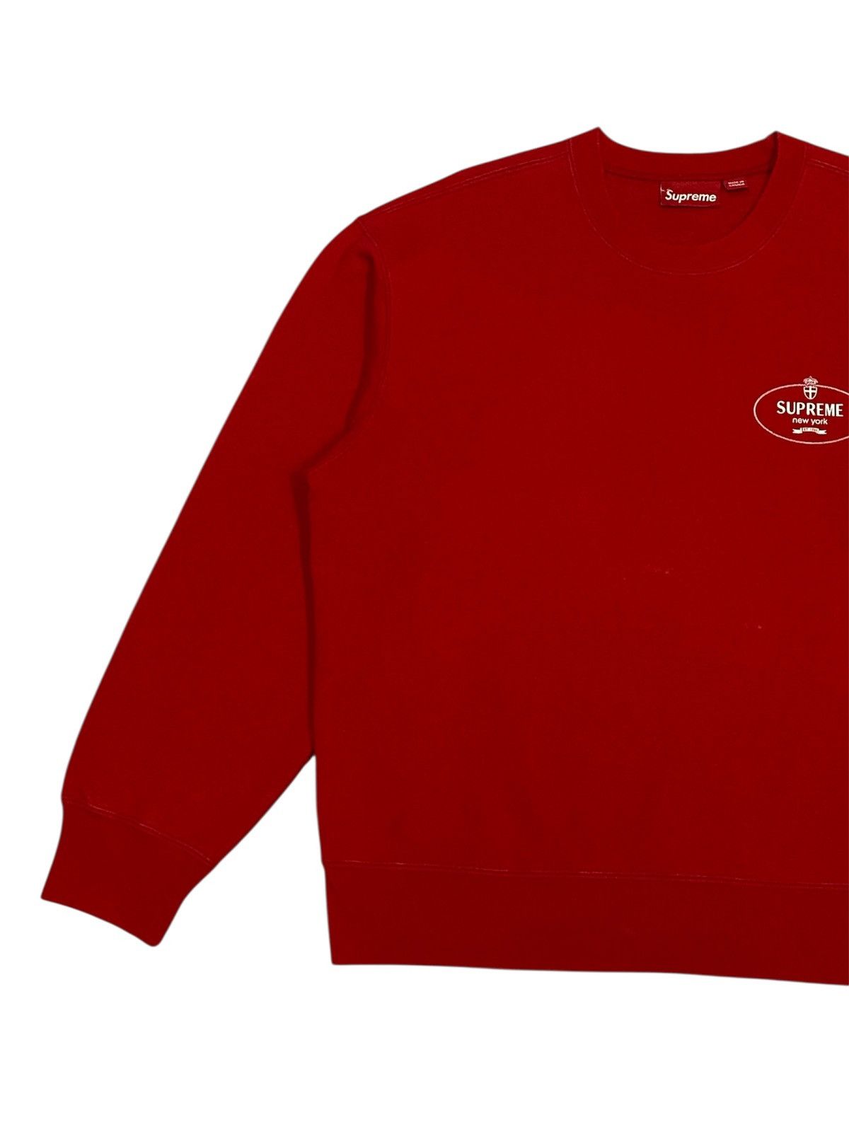 Supreme Supereme FW24 Crest Crewneck Sweatshirt Size US S / EU 44-46 / 1 - 5 Thumbnail