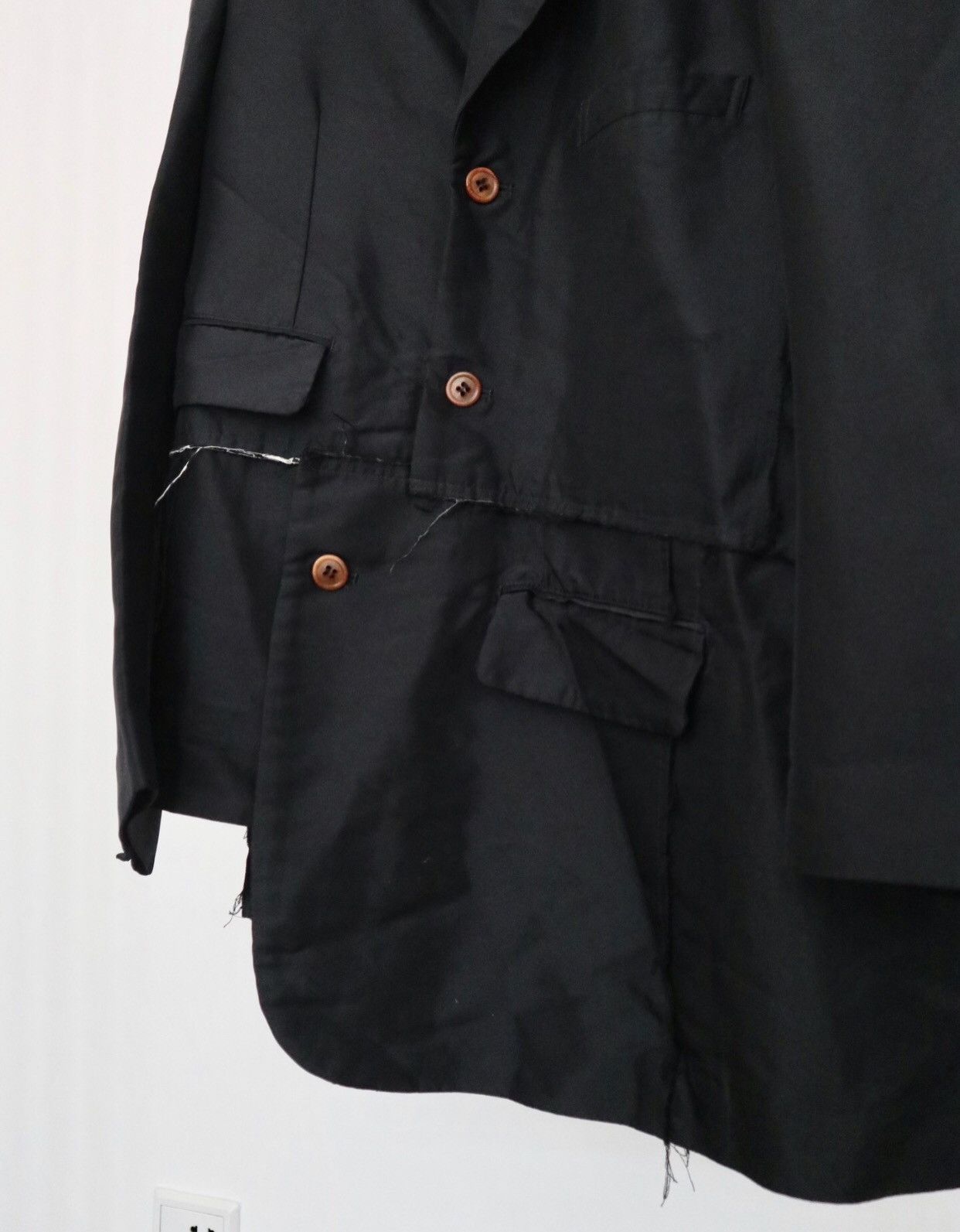 Comme des Garcons Black displaced deconstruction suit 2412-Nextarrow Size 40S - 8 Thumbnail