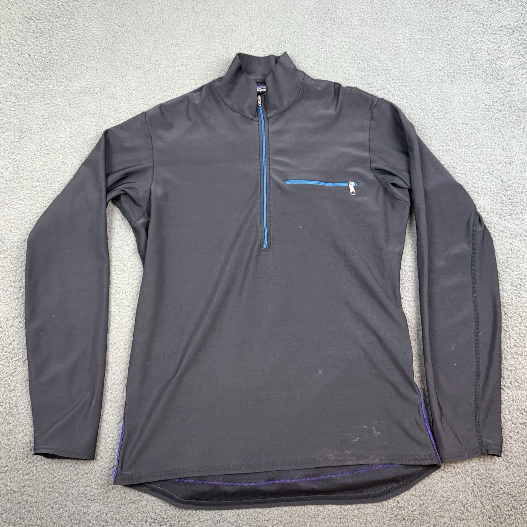 Patagonia Patagonia 1/2 Zip Pullover Womens Medium Gray USA Cycling Performance Sweatshirt Shirt Size M / US 6-8 / IT 42-44 - 2 Thumbnail
