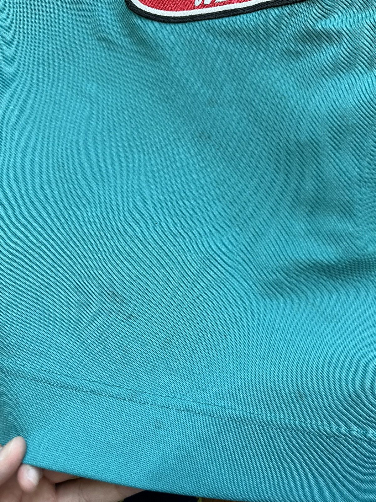 Reebok Vintage 90s Reebok WHL CHL Fight Strap Authentic Teal Jersey Size US XXL / EU 58 / 5 - 7 Thumbnail