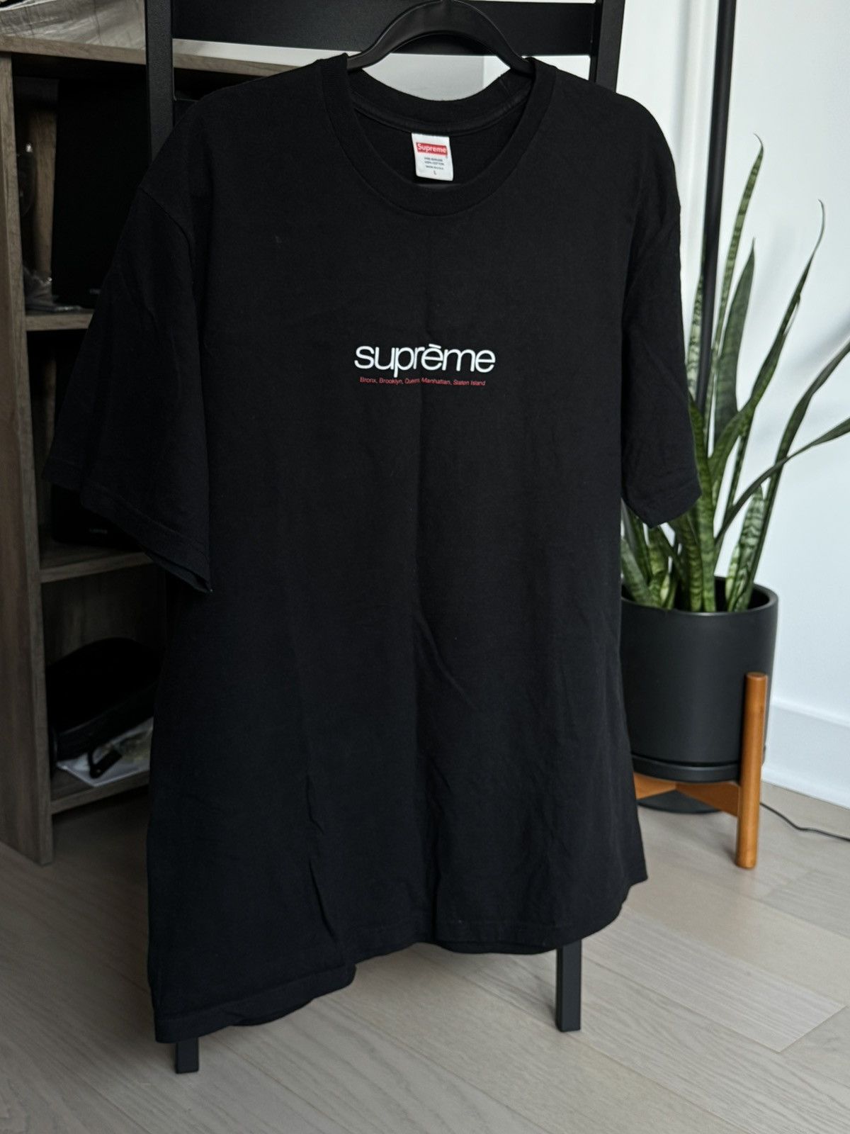 Supreme Supreme SS21 5 Boroughs T-Shirt | Grailed