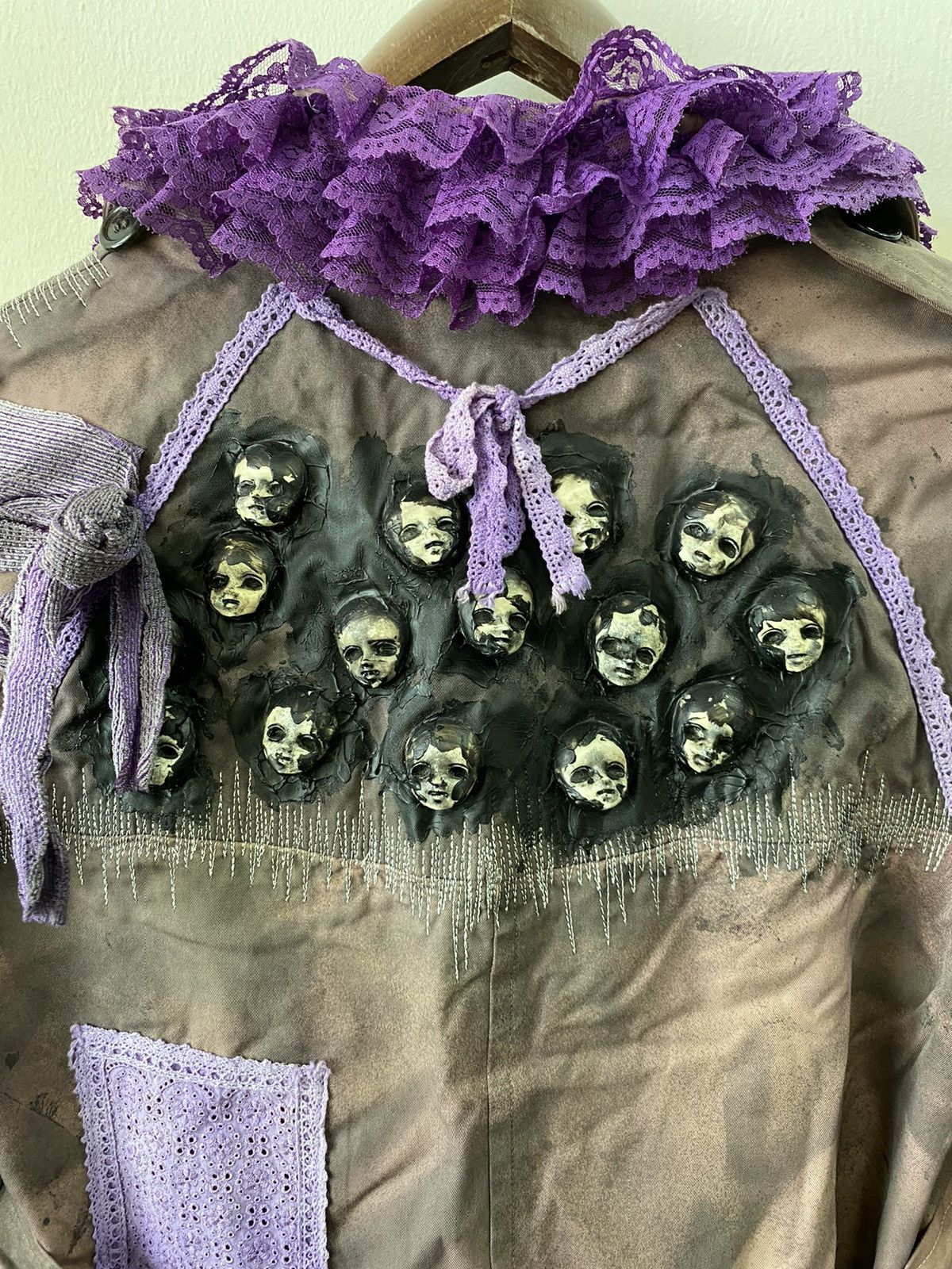 If Six Was Nine Vintage De Code Mad Punk Gothic Jacket Size US S / EU 44-46 / 1 - 7 Thumbnail