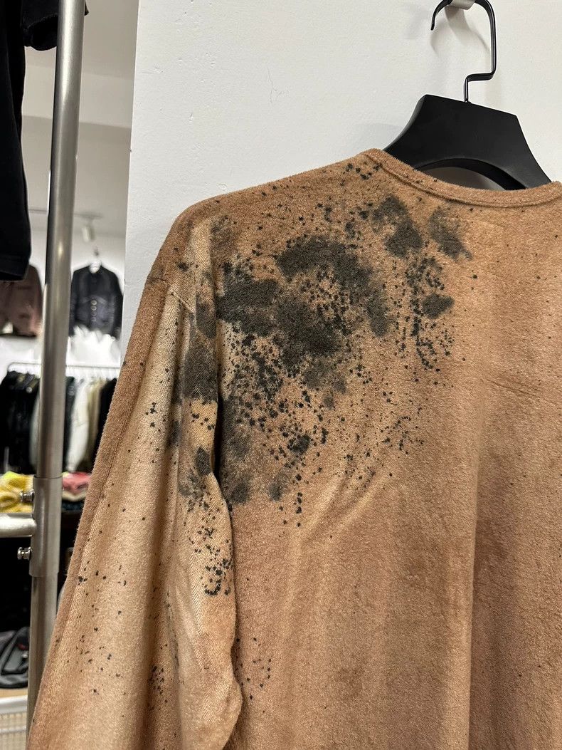 Yohji Yamamoto yohji yamamoto 90S tie-dyed fur collar long sleeve 2502-Ne Size US M / EU 48-50 / 2 - 7 Thumbnail