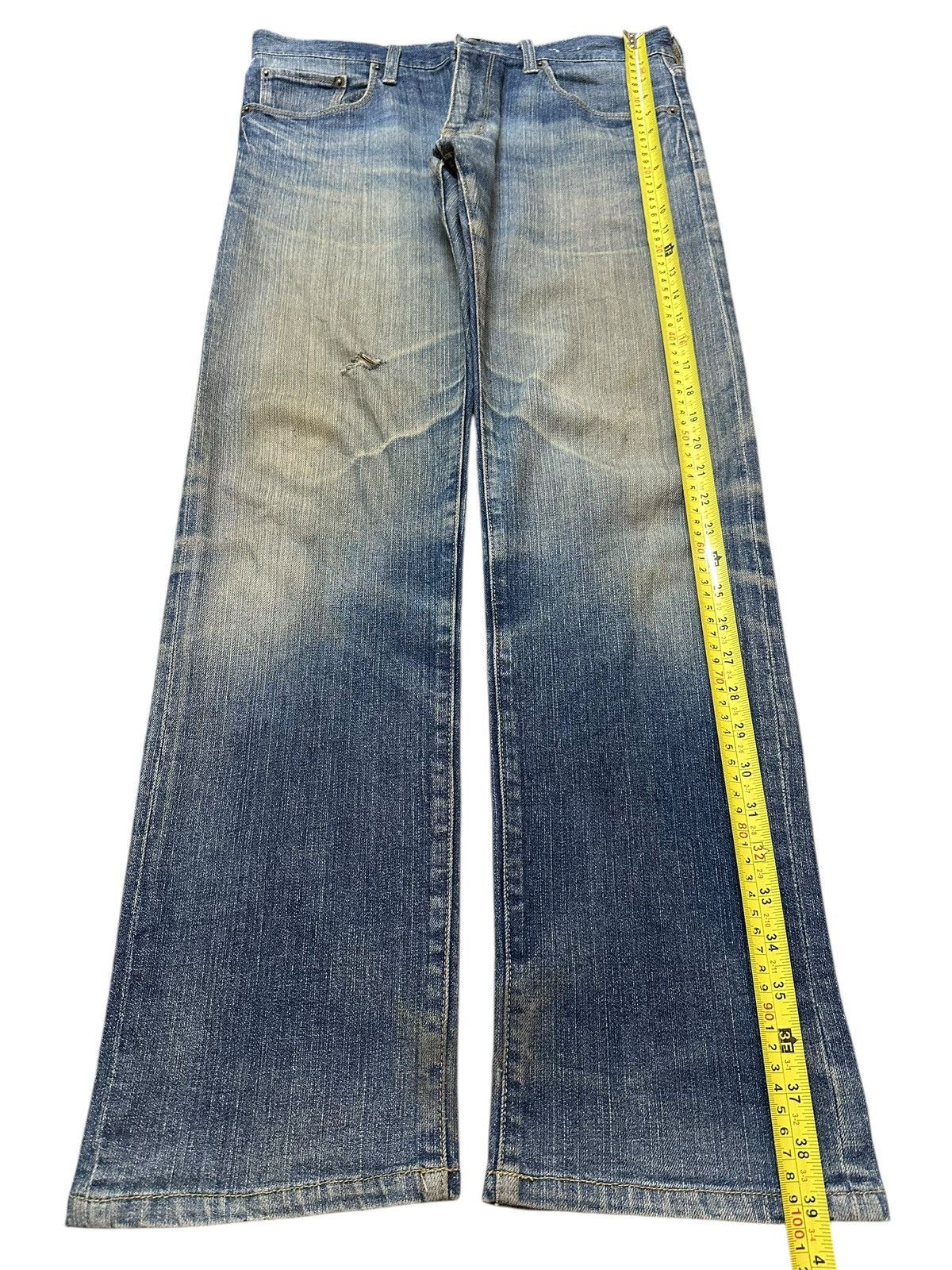 Japanese Brand Vintage Japanese Brand Faded Mud Wash Style Jeans Size US 32 / EU 48 - 12 Thumbnail
