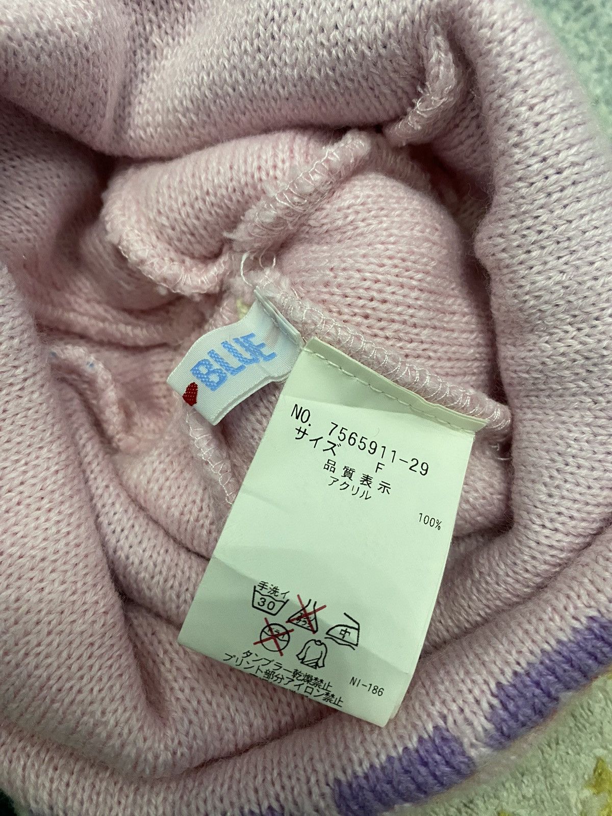 Angel Blue × Hysteric Glamour × Japanese Brand 1990s Angle Blue embroidered pop Size ONE SIZE - 10 Thumbnail