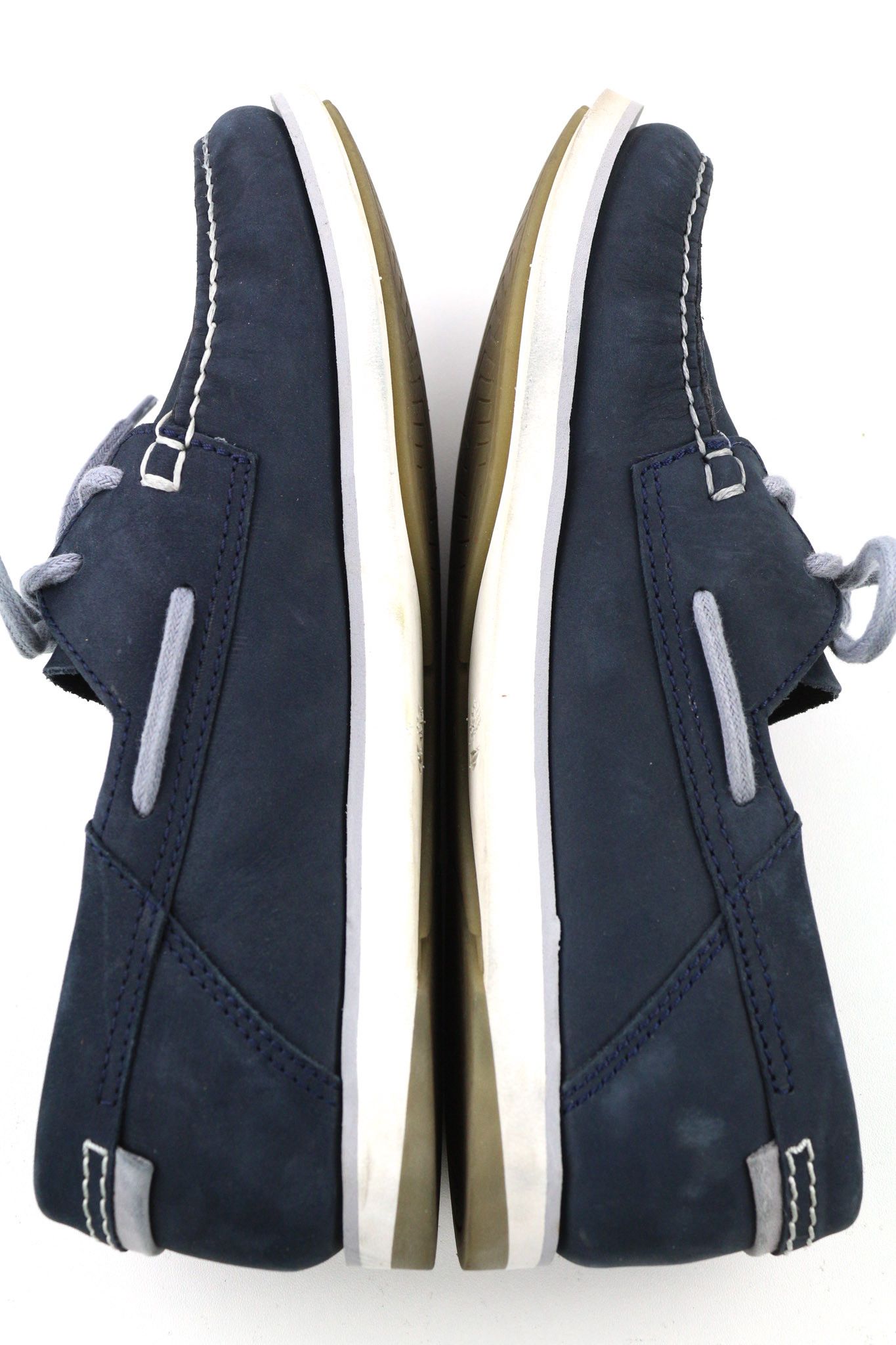 Timberland A416H UK7 Blue Leather Slip On Loafer 80997 Size US 7.5 / EU 40-41 - 11 Thumbnail