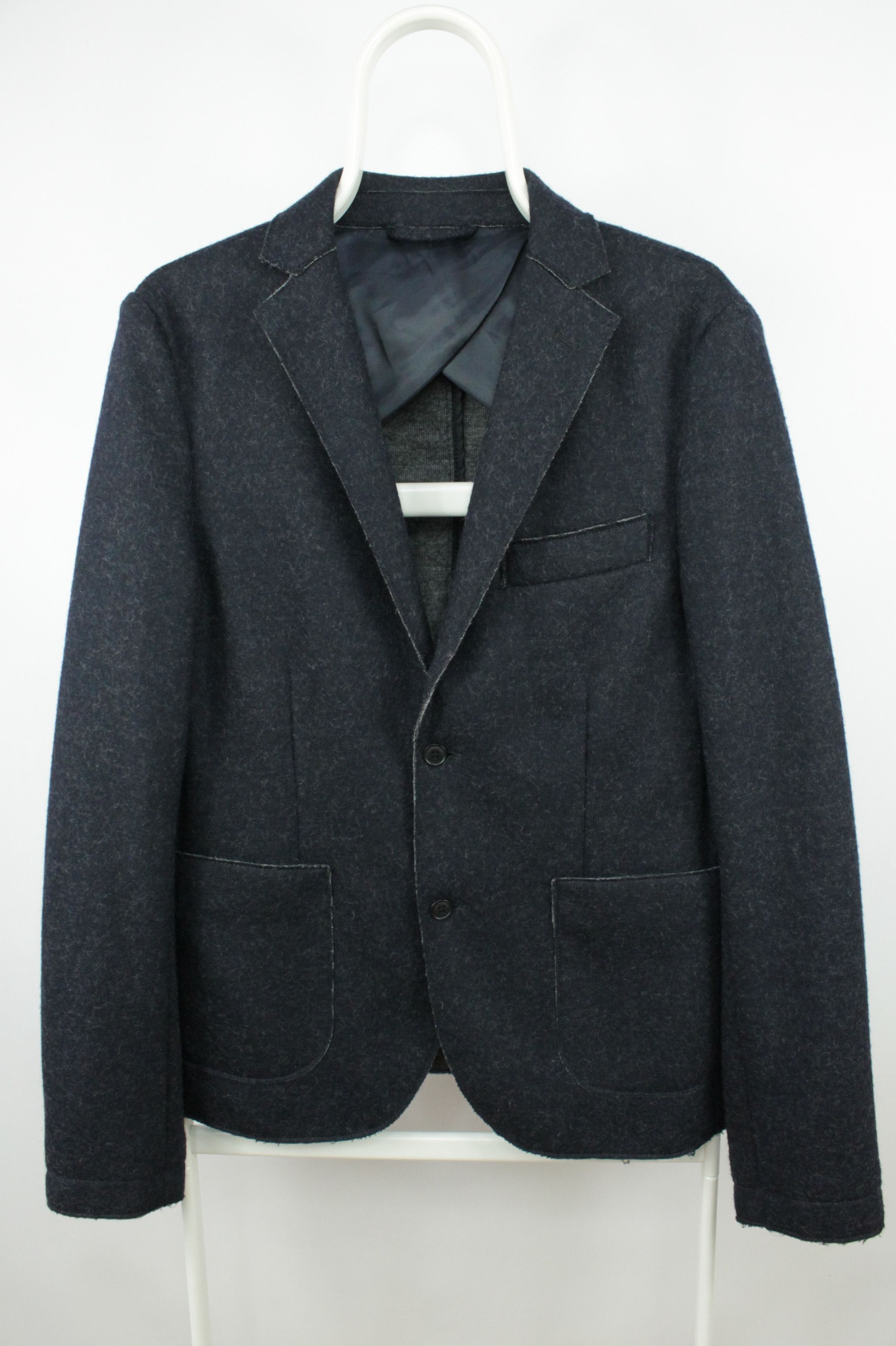 Calvin Klein Calvin Klein Jeans Slim Fit Fleece Wool Blazer Jacket Size US S / EU 44-46 / 1 - 1 Thumbnail