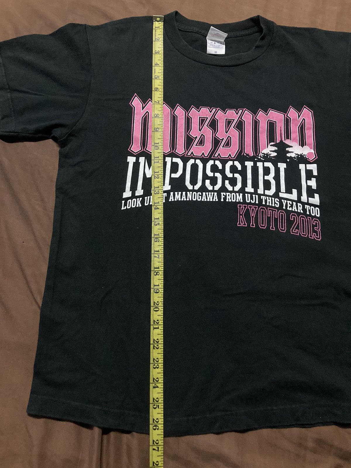 Band Tees × Japanese Brand Mission Impossible Kyoto 2013 Rock Festival Tee Size US M / EU 48-50 / 2 - 9 Thumbnail