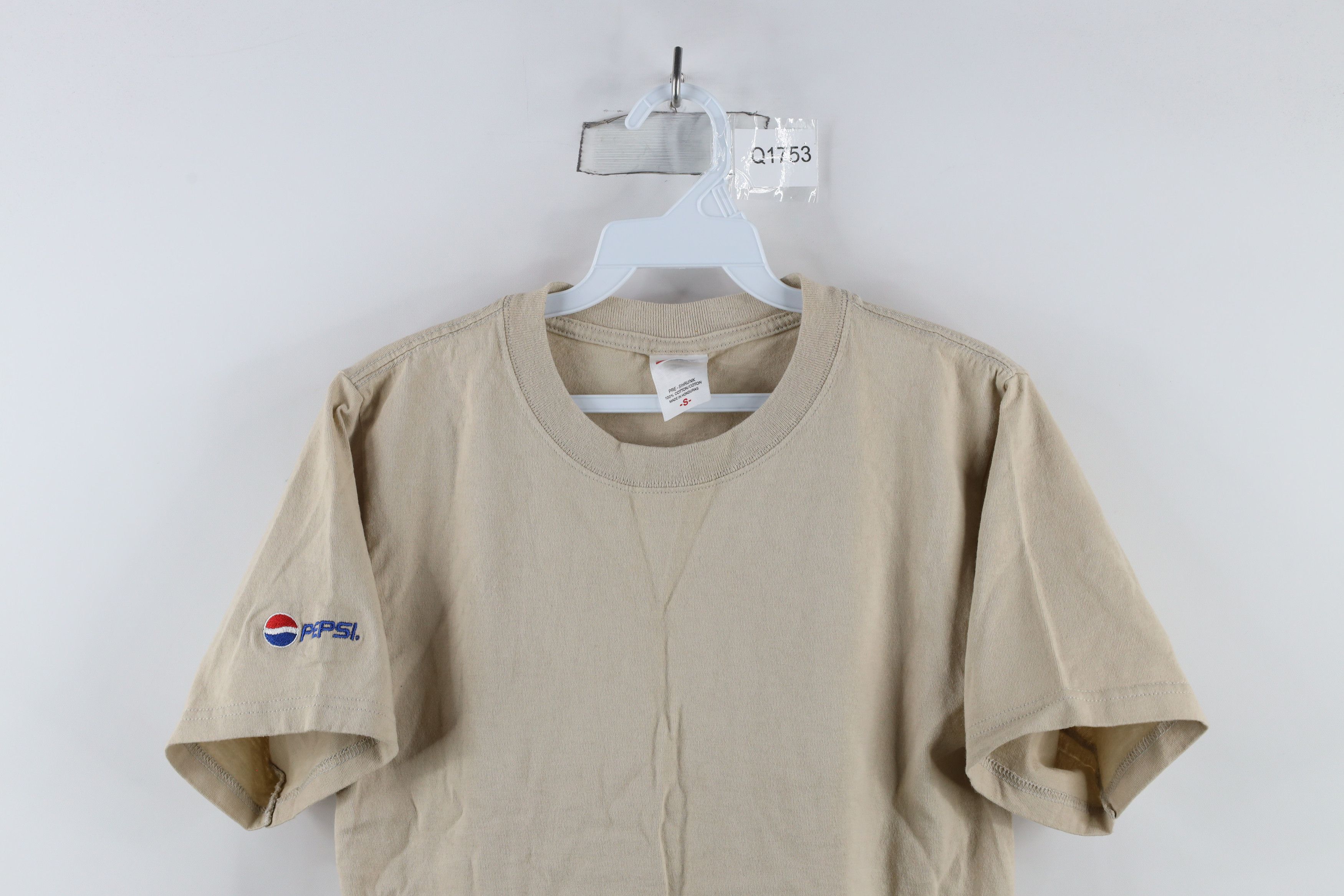 Vintage Vintage 90s Spell Out Pepsi Co Short Sleeve T-Shirt Beige Size US S / EU 44-46 / 1 - 2 Thumbnail