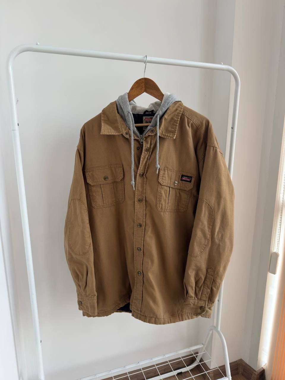 Dickies DICKIES MEN’S WORKWEAR ACTIVE HOODED JACKET BROWN Size XL Size US XL / EU 56 / 4 - 5 Thumbnail