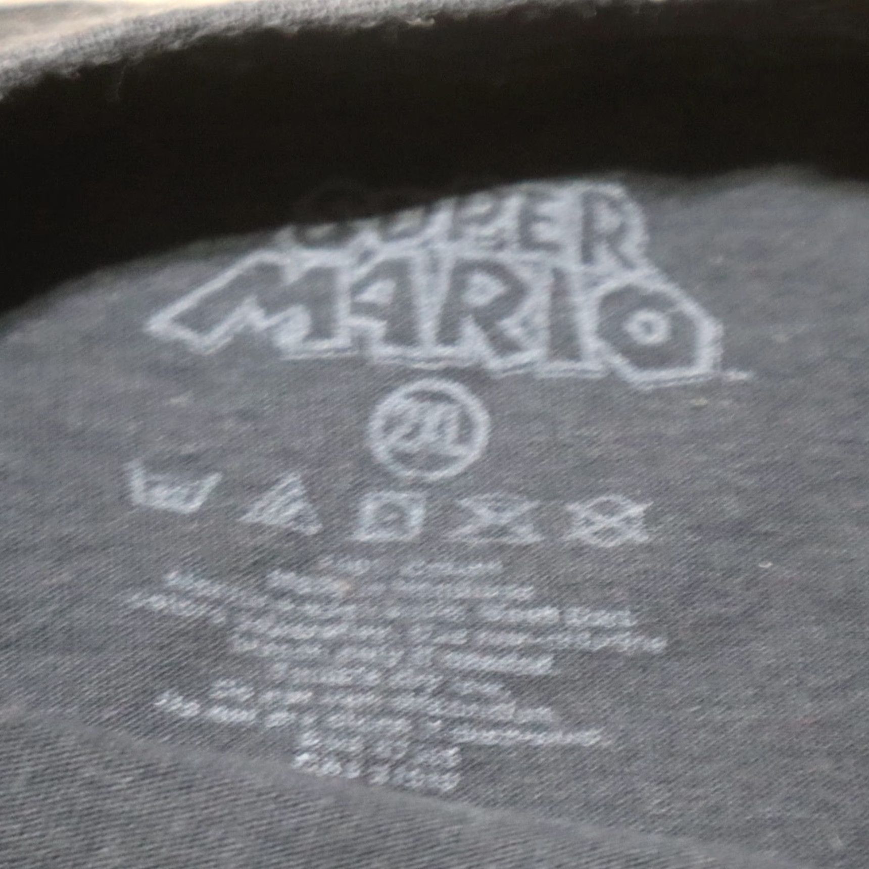 Vintage Super Mario Shirt Adult 2XL Black Graphic Tee, Mario Bros. Luigi WARIO WALUIGI 80s 90s Men Logo Printed, 100% Cotton, Crew Neck, Short Sleeve Size US XXL / EU 58 / 5 - 3 Thumbnail