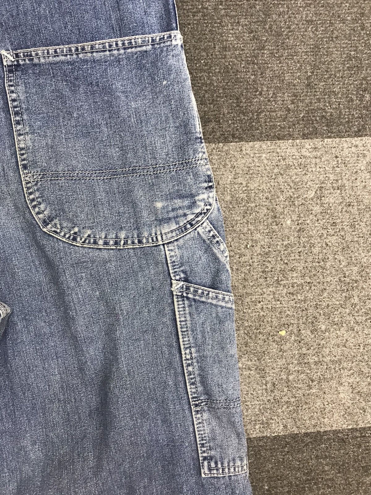 Lee × Vintage Vintage Lee Denim Overall Size US 33 - 18 Thumbnail