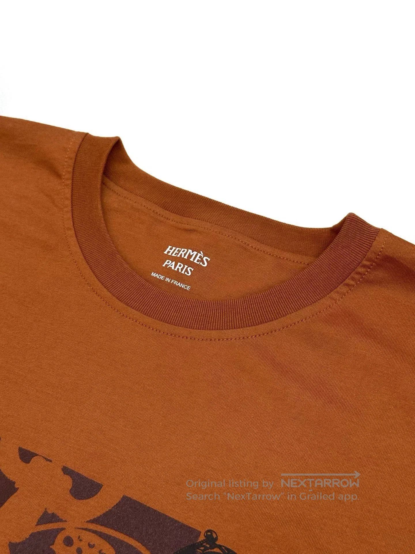 Hermes Hermes 25SS Women's Short Sleeve T-shirt. Size US L / EU 52-54 / 3 - 5 Thumbnail