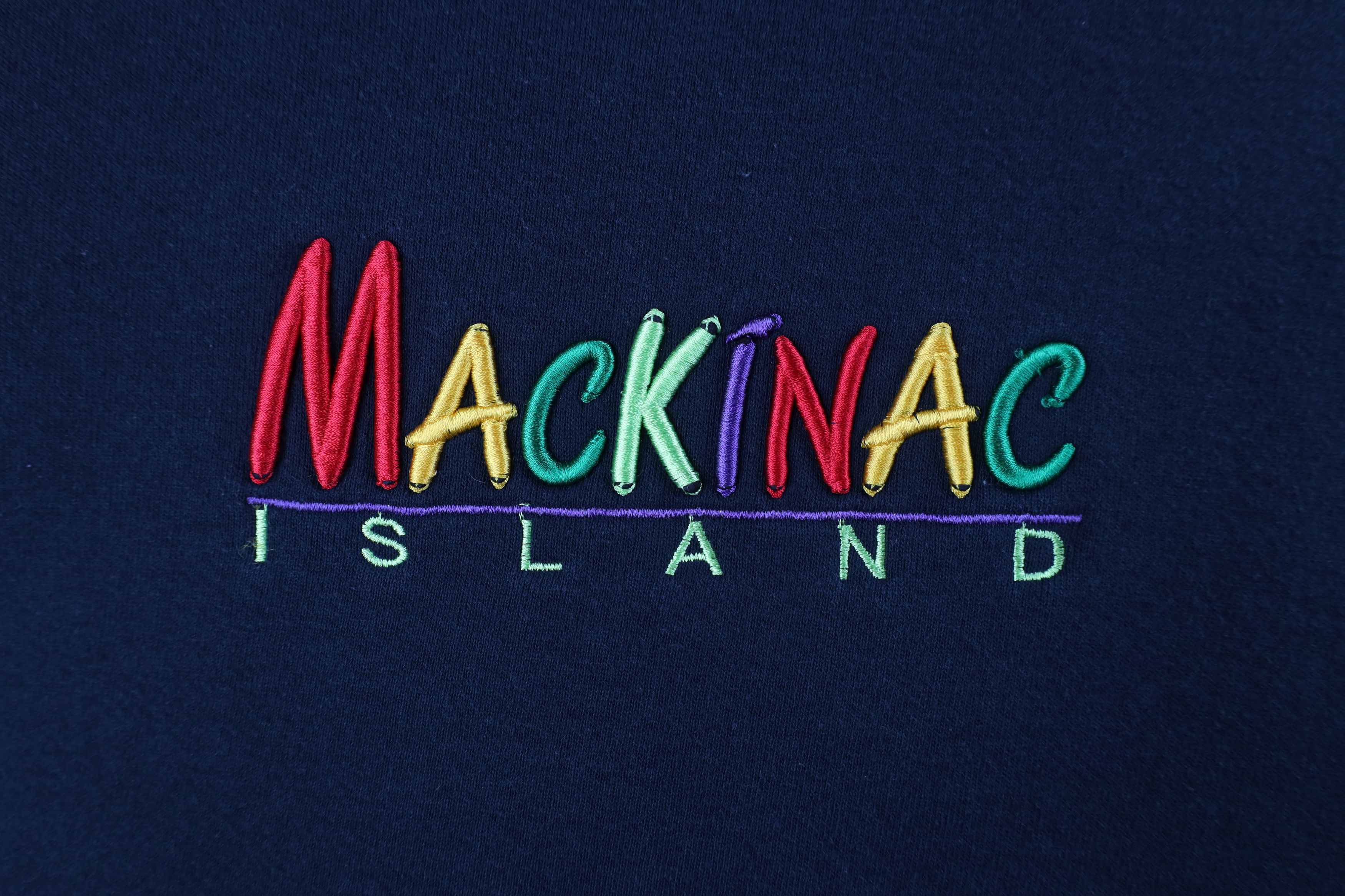 Vintage Vintage 90s Streetwear Heavyweight Mackinac Sweatshirt Size L / US 10 / IT 46 - 4 Thumbnail
