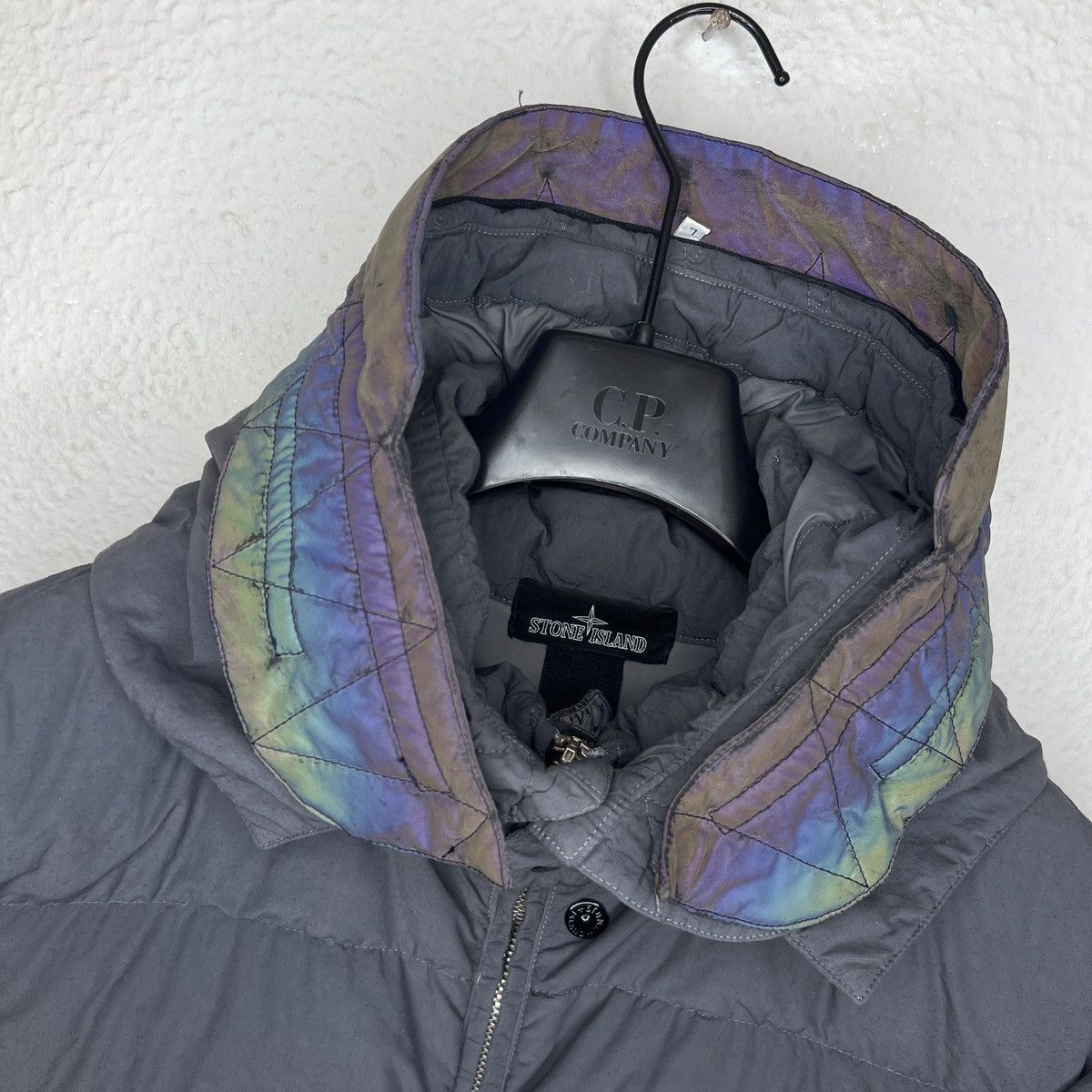 Stone Island × Stone Island Shadow Project Stone Island Shadow Project Naslan Light Down Puffer Jacket Size US M / EU 48-50 / 2 - 3 Thumbnail