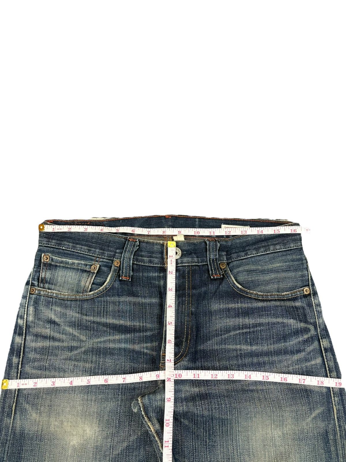 Levi's Vintage 90s Levis 505 Mud Wash Distressed Loose Jeans Size US 33 - 10 Thumbnail