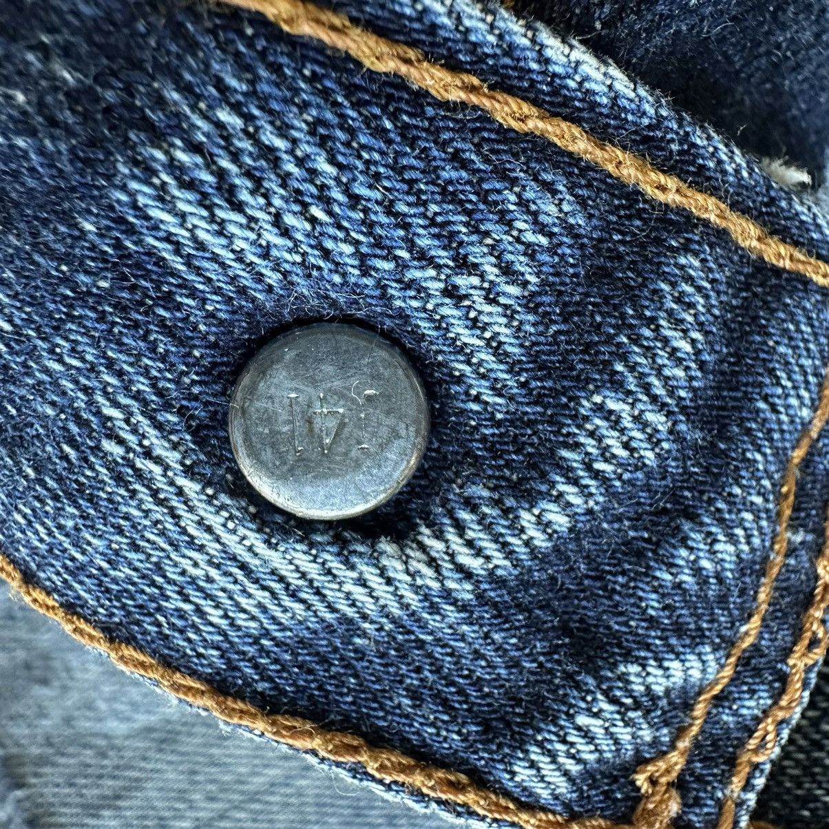 Levi's Levis 505 Distressed Blue Washed Vintage Denim 32x30 D578 Size US 32 / EU 48 - 18 Thumbnail
