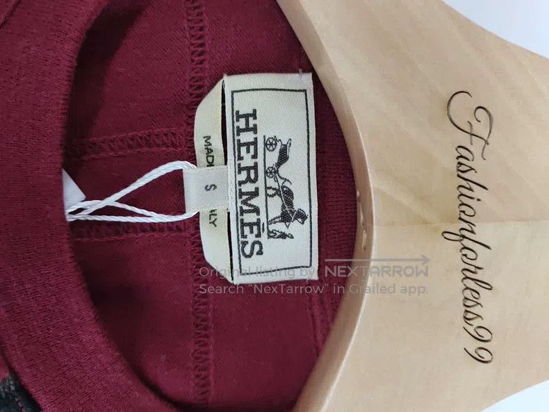 Hermes Hermes Knitted T-shirt Size US S / EU 44-46 / 1 - 3 Thumbnail