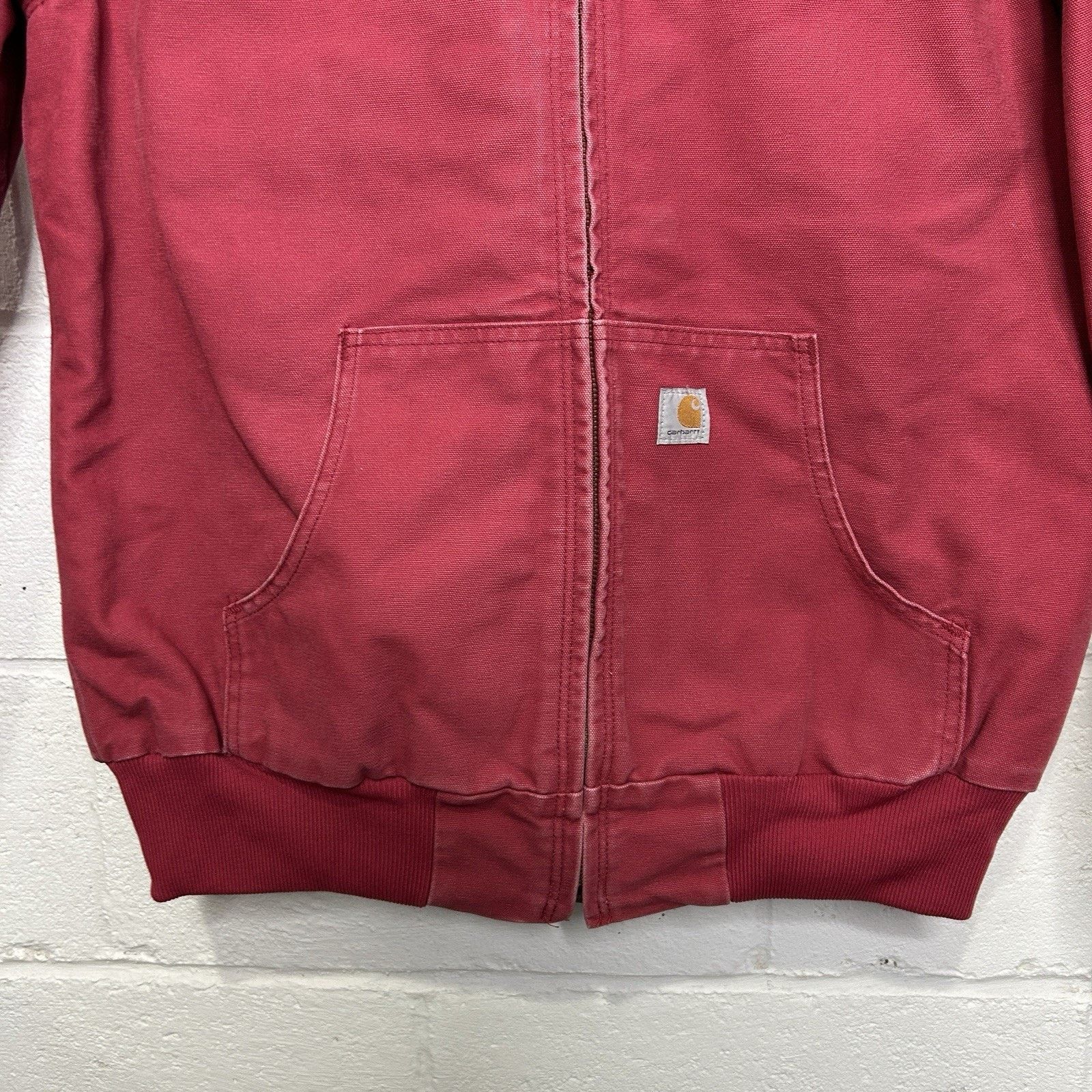 Carhartt Y2K Carhartt Quilted Hooded Jacket “Crabapple Pink” WJ130 Size M / US 6-8 / IT 42-44 - 3 Thumbnail