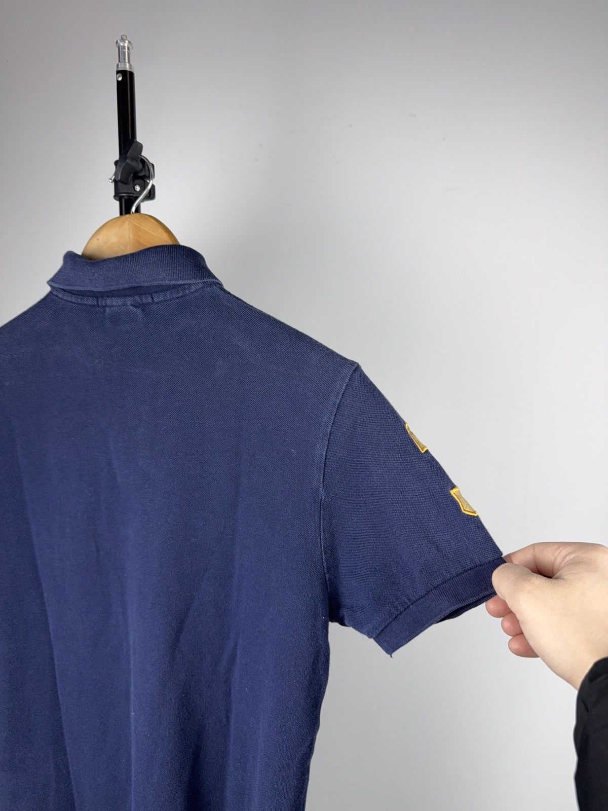 Polo Ralph Lauren 90s Retro VNTG Polo Ralph Lauren Big Pony No.3 Navy Polo XS Size US XS / EU 42 / 0 - 15 Thumbnail