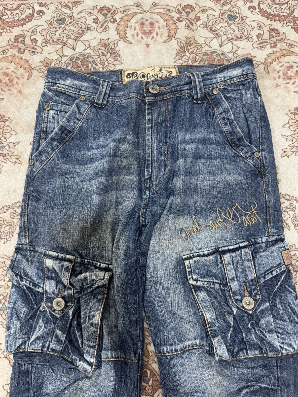 Vintage Vintage Y2K Oreef Surfer Cargo Jeans Size US 32 / EU 48 - 5 Thumbnail