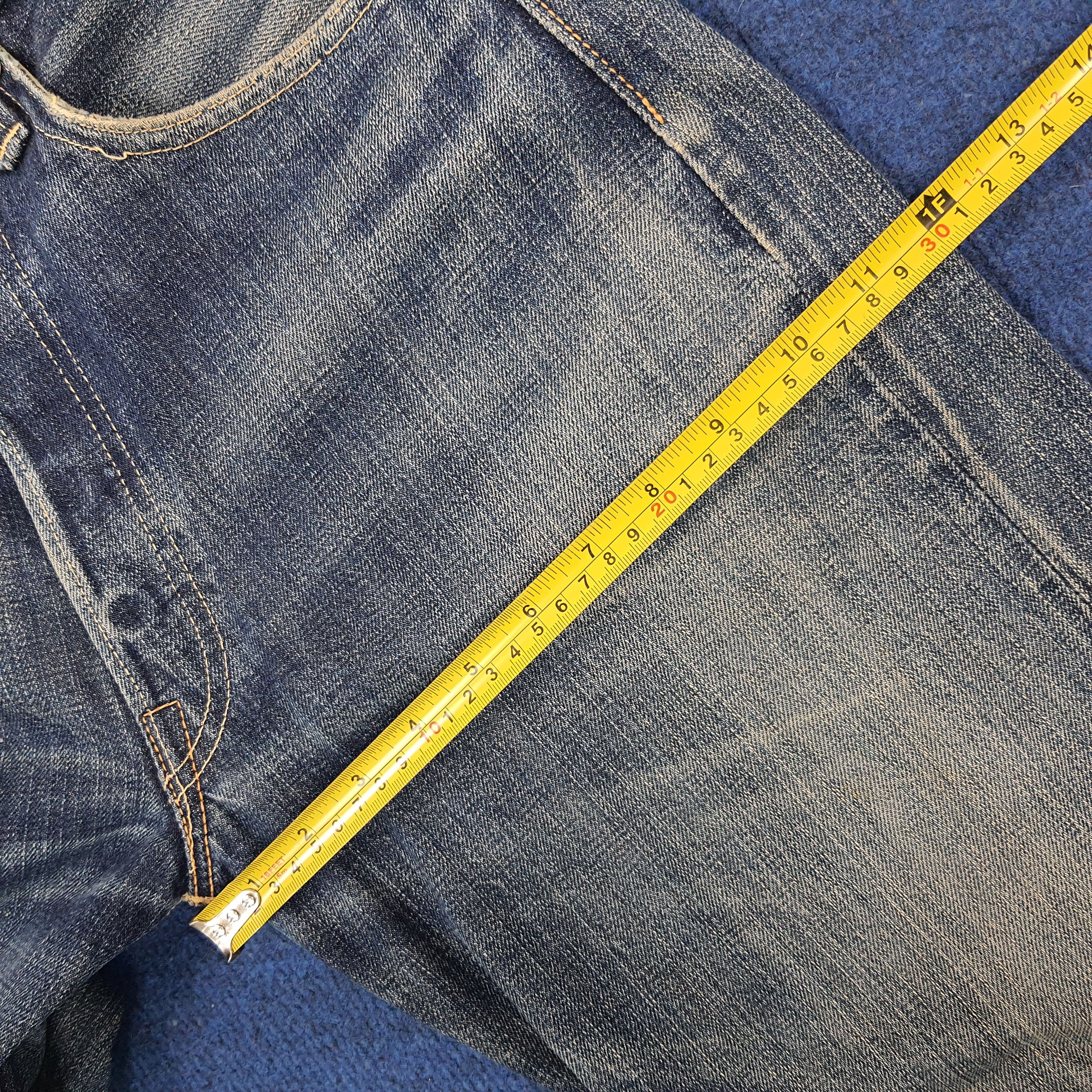 The Real McCoy's Vintage Joe McCoy Repro WW2 Selvedge Denim Jeans E1N37 Size US 29 - 14 Thumbnail