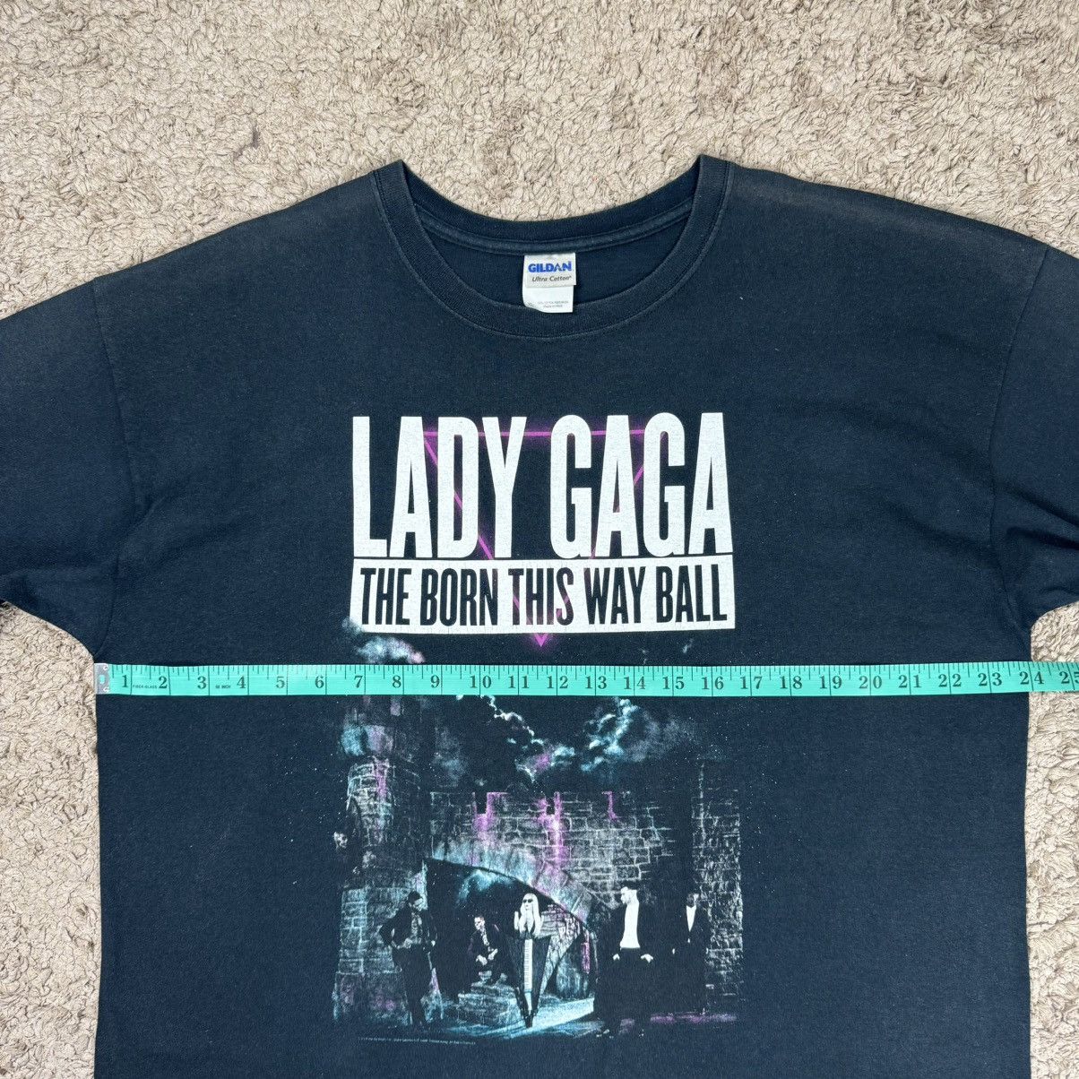Band Tees LADY GAGA The Born This Way Ball T-shirt Size US XL / EU 56 / 4 - 16 Thumbnail