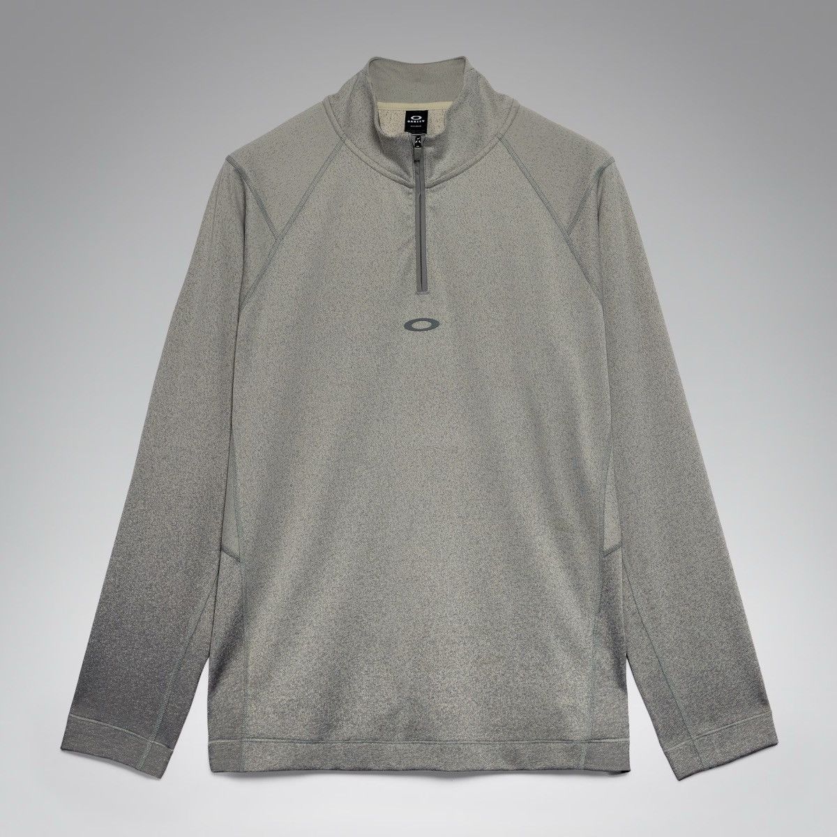 Oakley Oakley C1 Jacquard Quarter Zip Large New Gray Sportswear Size US L / EU 52-54 / 3 - 1 Thumbnail