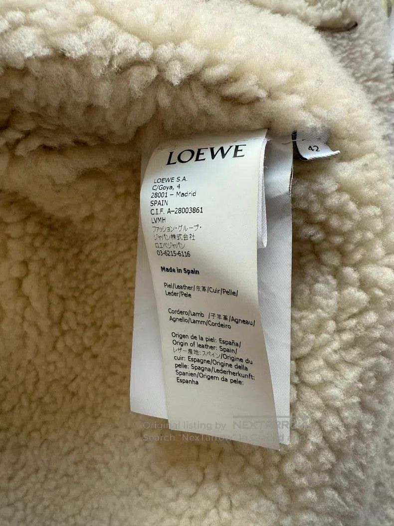 Loewe Loewe Leather and Fur Integrated Jacket Size M / US 6-8 / IT 42-44 - 4 Thumbnail