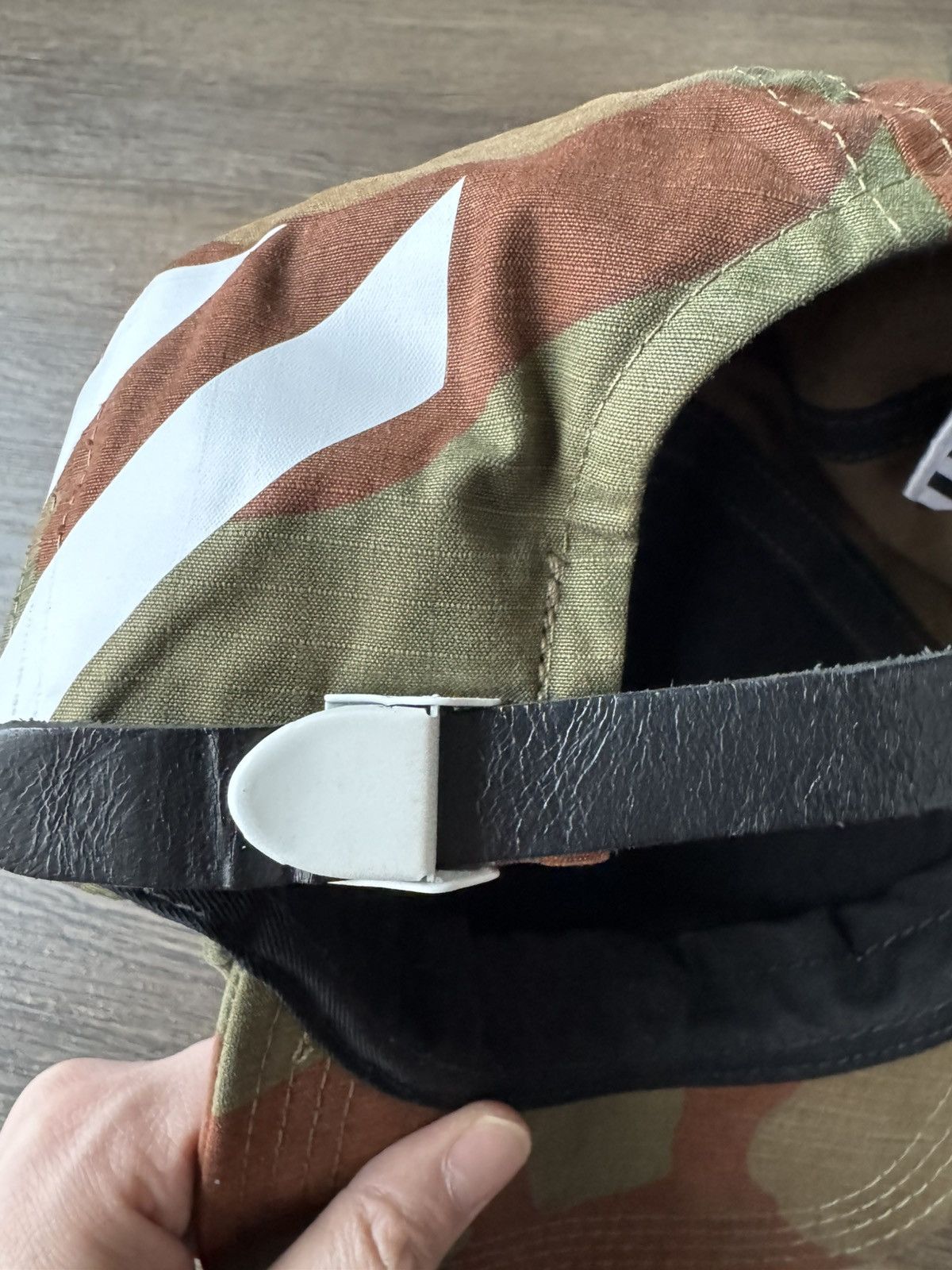 Off-White Off White Camo Stripe Hat Virgil Abloh Size ONE SIZE - 9 Thumbnail