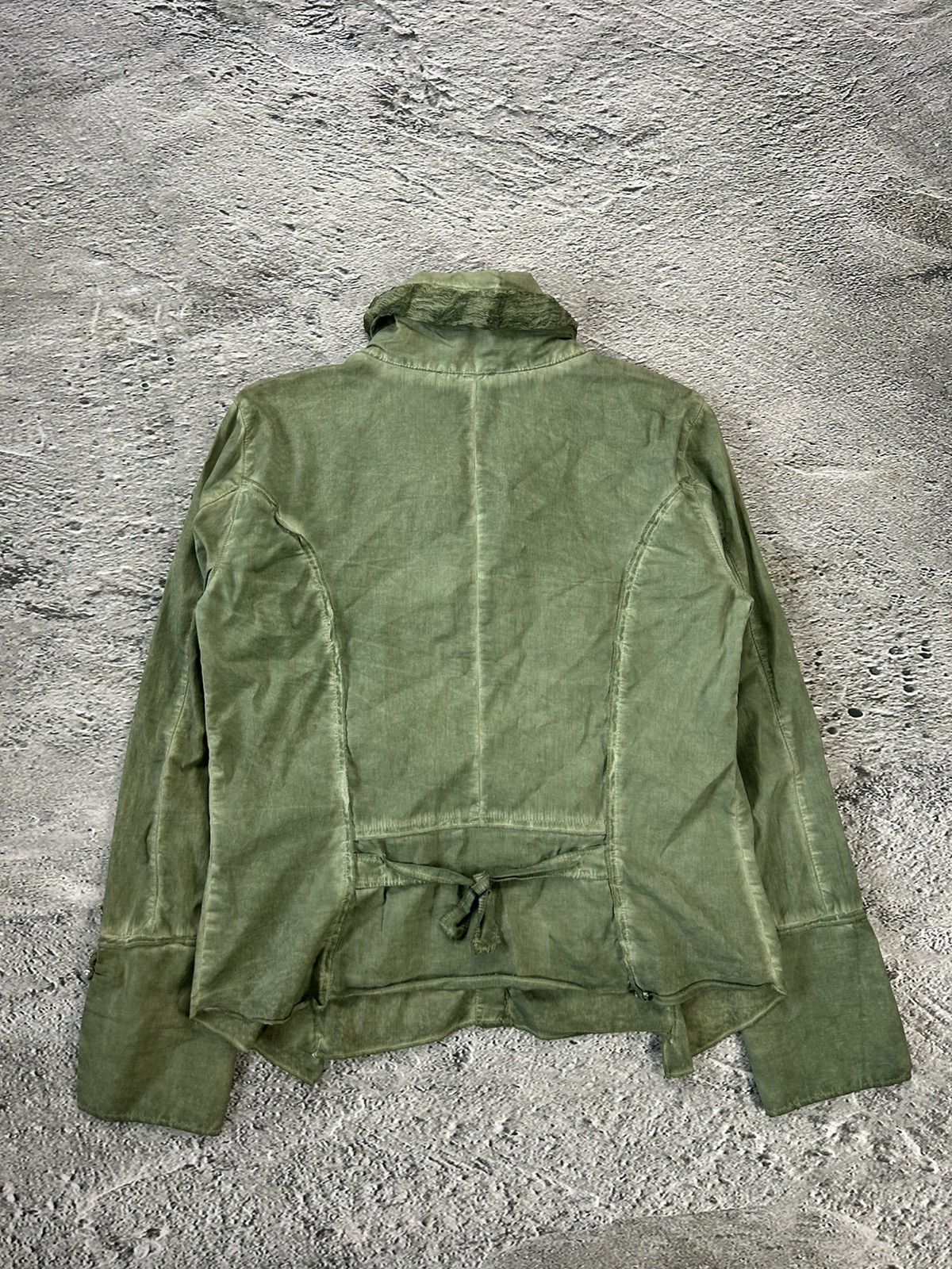 Elisa Cavaletti Elisa Cavaletti vintage Blouse shirt avant garde green Size M / US 6-8 / IT 42-44 - 7 Thumbnail