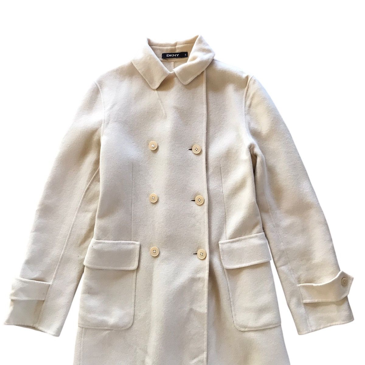 DKNY × Vintage DKNY Double Breasted Jacket Size M / US 6-8 / IT 42-44 - 2 Thumbnail