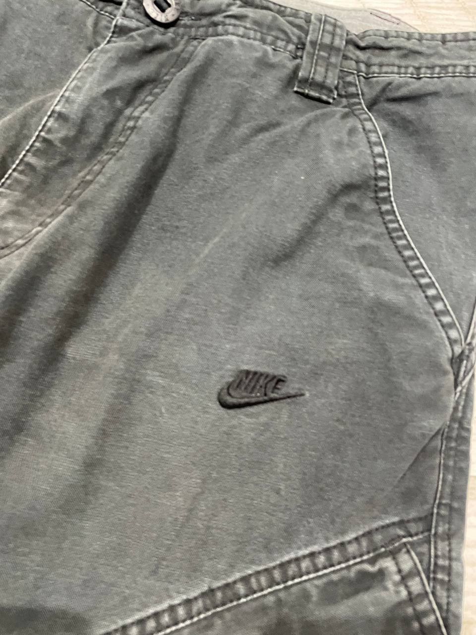 Nike Vintage Nike Cargo Pants Swoosh 00s Military Army Size US 32 / EU 48 - 5 Thumbnail
