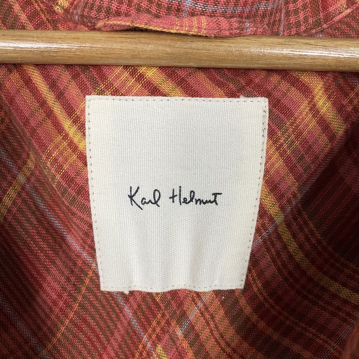 Issey Miyake 📌Vintage Wool Zipper Jacket Karl Helmut Tartan Design Size US L / EU 52-54 / 3 - 21 Thumbnail