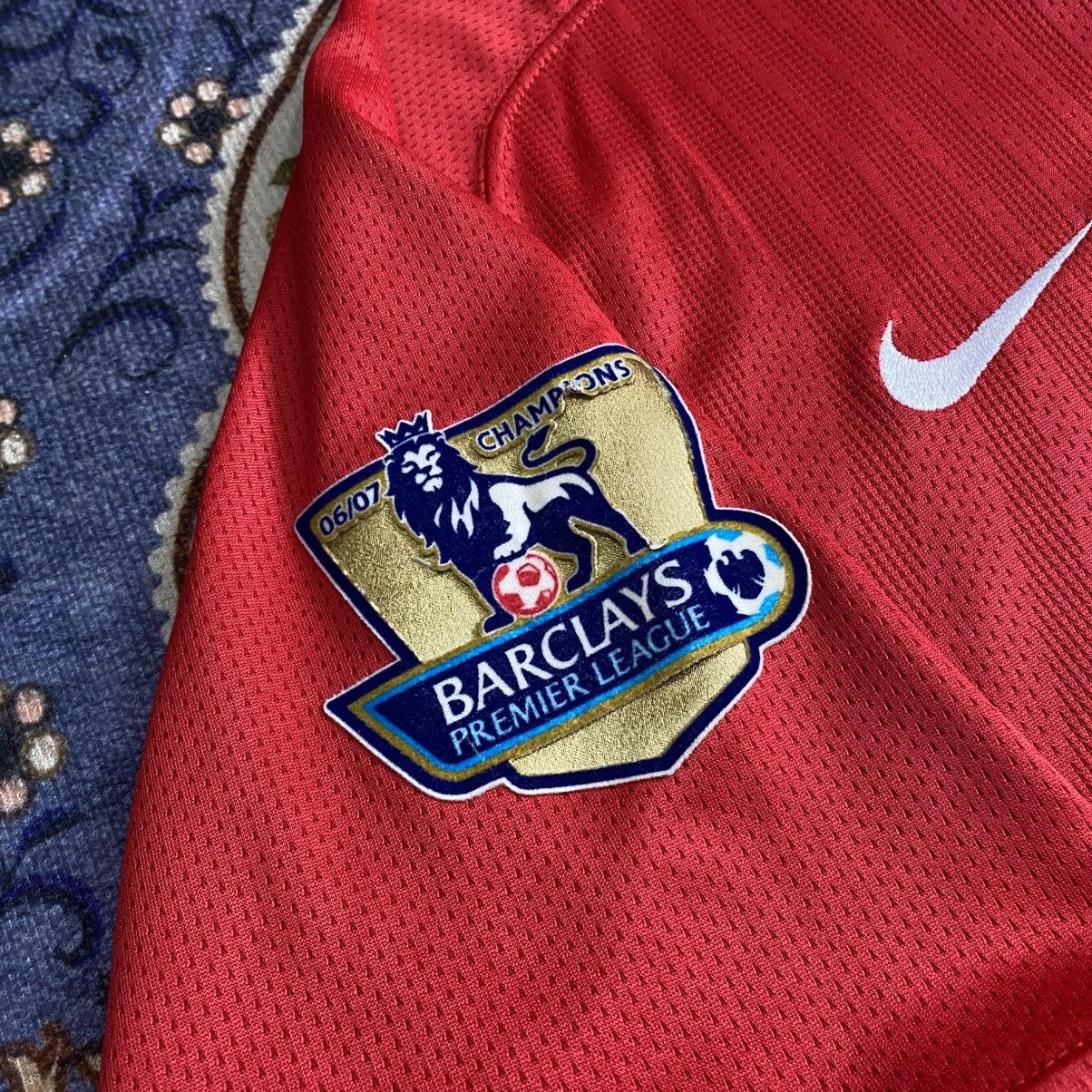 Nike × Vintage Vintage 2007/08 Nike Manchester United Home Jersey Size US L / EU 52-54 / 3 - 7 Thumbnail